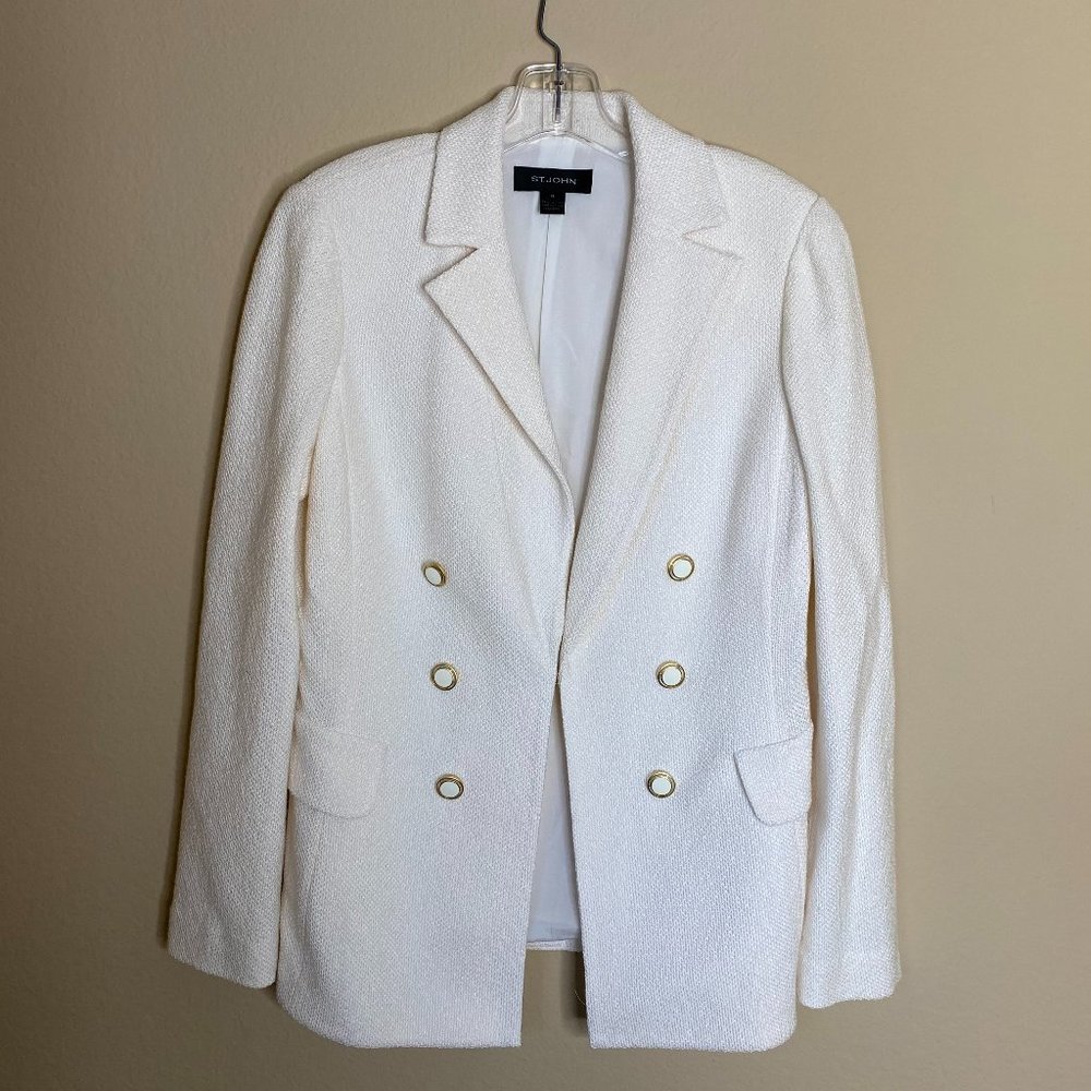 st john tweed blazer jacket